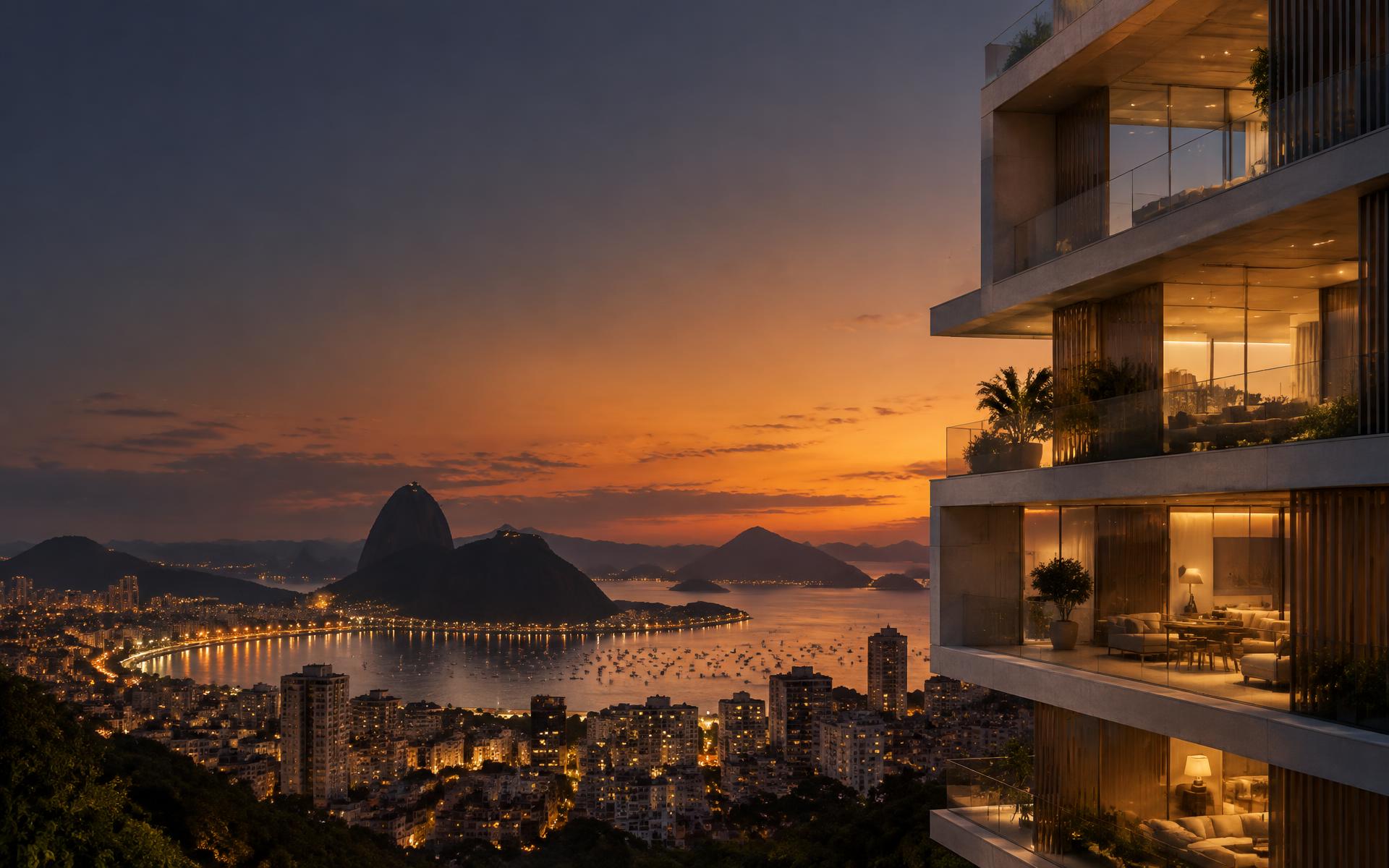 Arquitetura residencial contemporânea no Rio de Janeiro